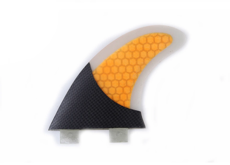 FCS оранжевый carbonfiber доски для серфинга плавники quilhas de prancha де плавник longboard Киль
