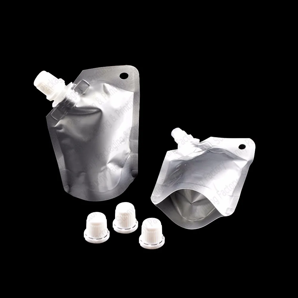 20 шт Mylar Алюминий Фольга Spout сумка для фляги вина оливкового масла соус моющих
