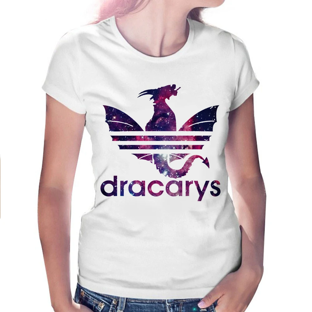 Футболка Dracarys трендовая женская футболка с принтом Игра престолов Мать Драконов