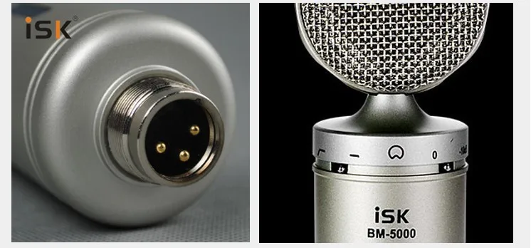 Оригинальный дизайнерский профессиональный студийный записывающий микрофон ISK