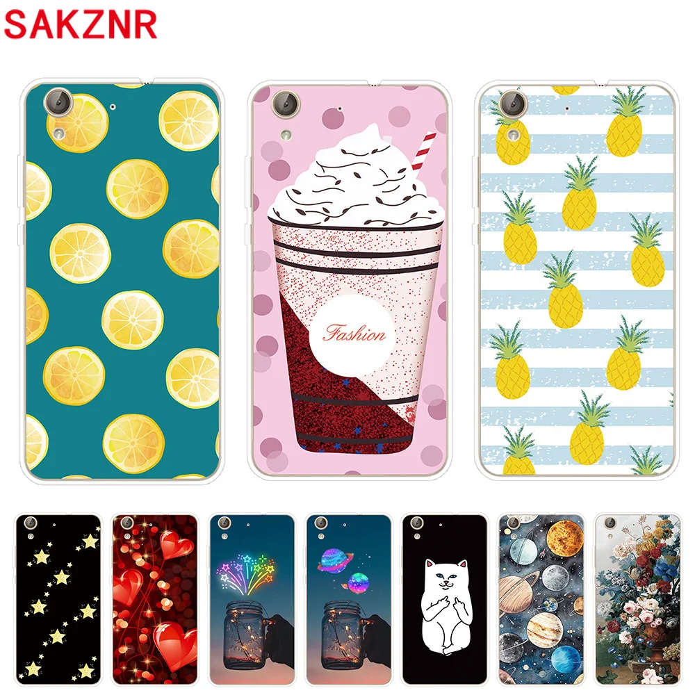 For Huawei Honor 5A Case Cover Y6ii Transparent Printing Soft Silicone Y6 ii Phone |