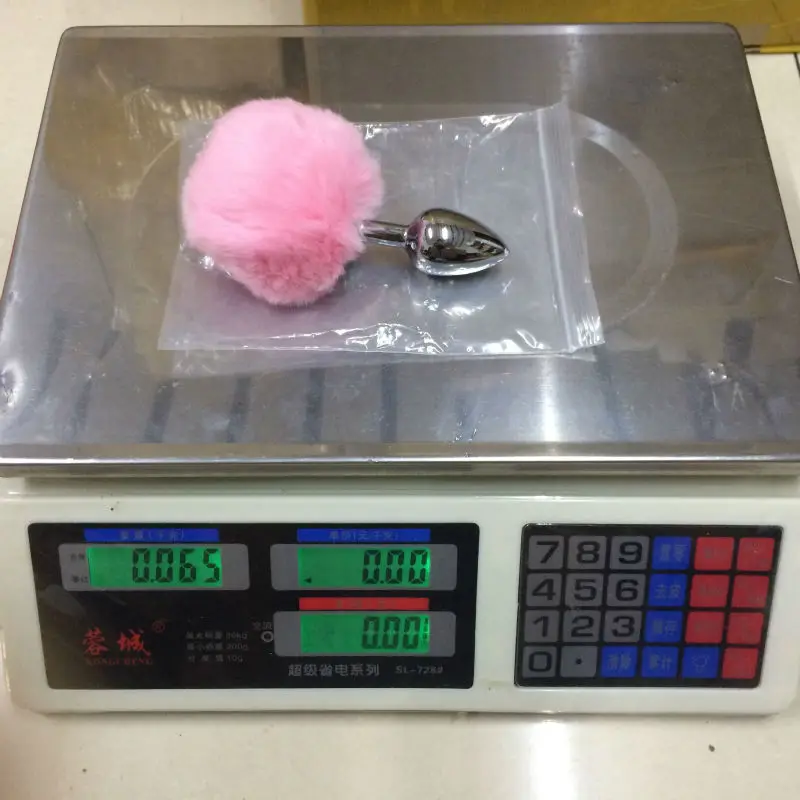 Анальные секс игрушки затычка хвоста кролика Анальная пробка лисий хвост