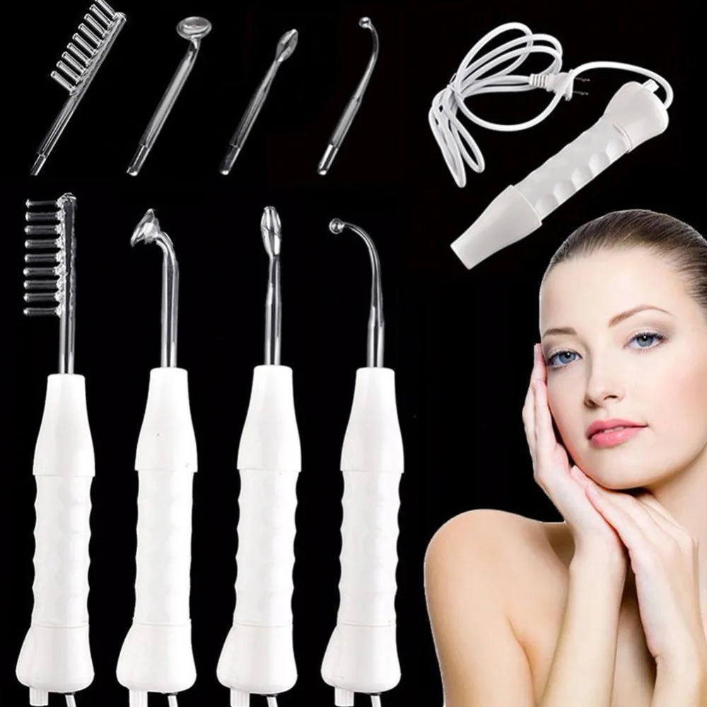 1 Set Portable High Frequency Skin Tightening Acne Spot Scar Remover Device Beauty Machine Facial Care Tool | Красота и здоровье