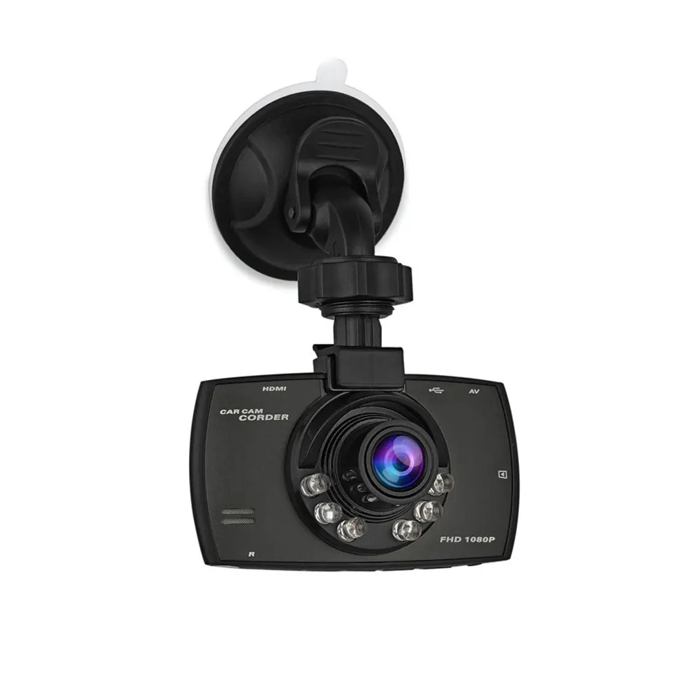 Широкоугольный Автомобильный видеорегистратор PARASOLANT 140 Full HD 1080 P, видеорегистратор с петлей, Автомобильный видеорегистратор с 6 заполняющими лампами, камера для автомобиля с четким ночным видением
