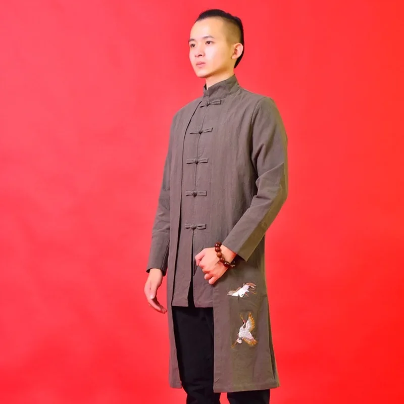 Традиционная китайская одежда для мужчин традиционная мужская чонсам мужской