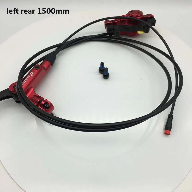 set11 Zoom CR3 электровелосипед, Электрический скутер, выключение питания, переключатель управления, Масляный Гидравлический дисковый тормозной суппорт, складной велосипед f xiaomi M365 - Цвет: set11