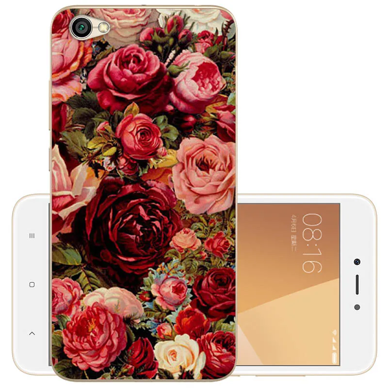 CaseRiver Мягкий силиконовый чехол для 5 &quotXiaomi Redmi Note 5A из ТПУ с рисунком на заднюю