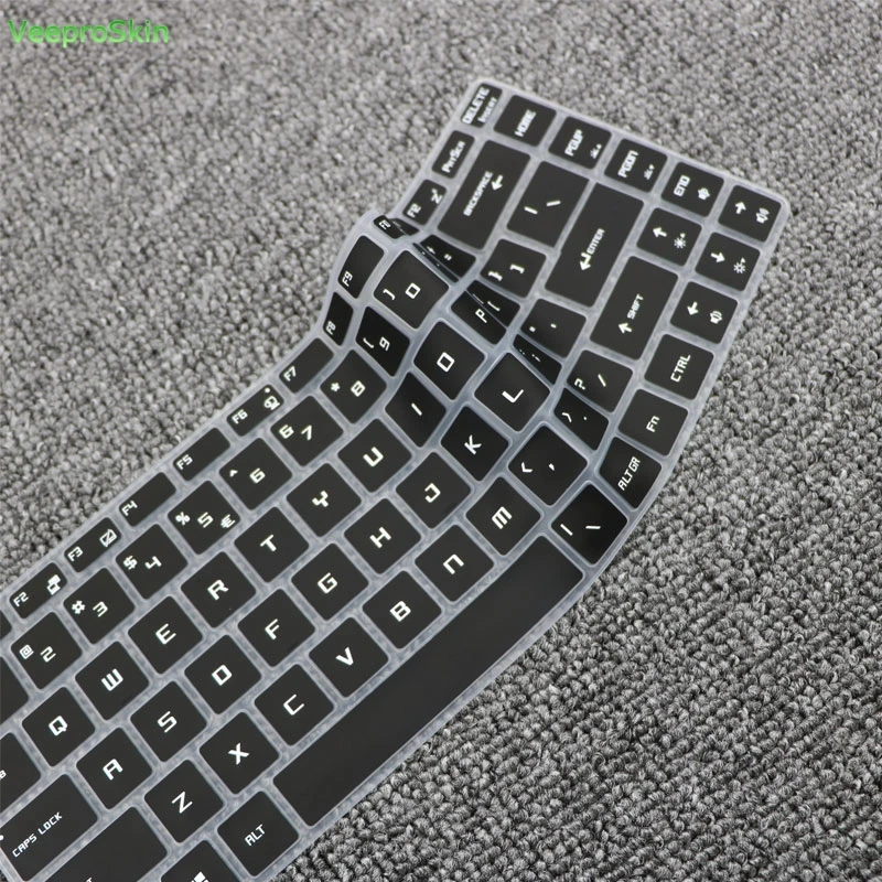 Силиконовая накладка на клавиатуру для ноутбука MSI GS65 GF63 P65 PS63 WS65 9TH station Creator Stealth 15