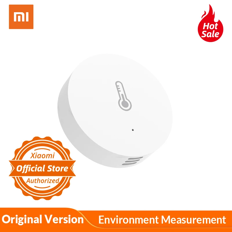 Xiaomi Smart HomeTemperature и датчик влажности монитор для измерения окружающей среды с помощью приложения дистанционное управление Mijia устройство для умного дома