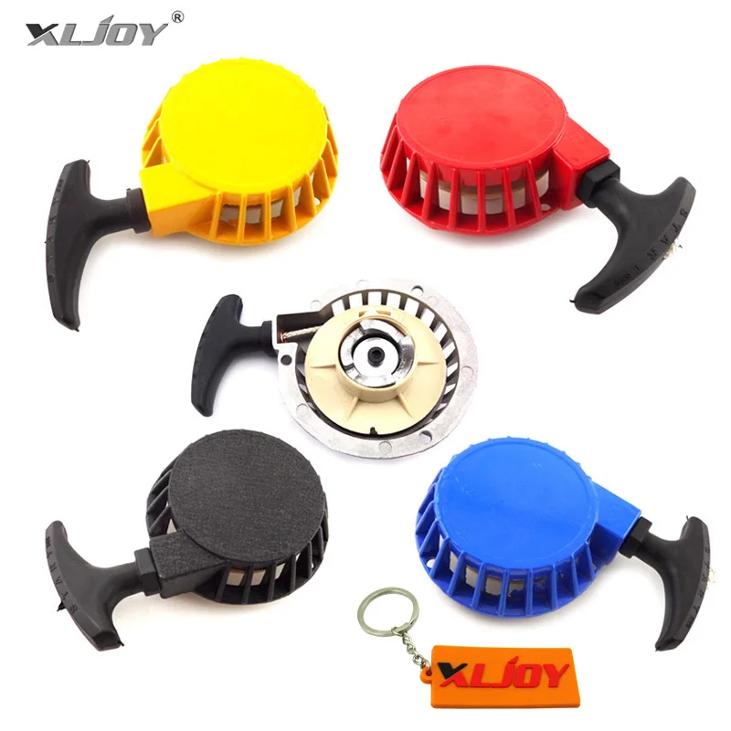 XLJOY алюминиевая пусковая часть двигателя для 47cc 49cc Mini Moto Pocket Dirt Bike ATV Quad