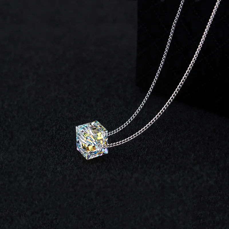 BAFFIN оригинальные кристаллы от Swarovski квадратная подвеска из бисера ожерелье для