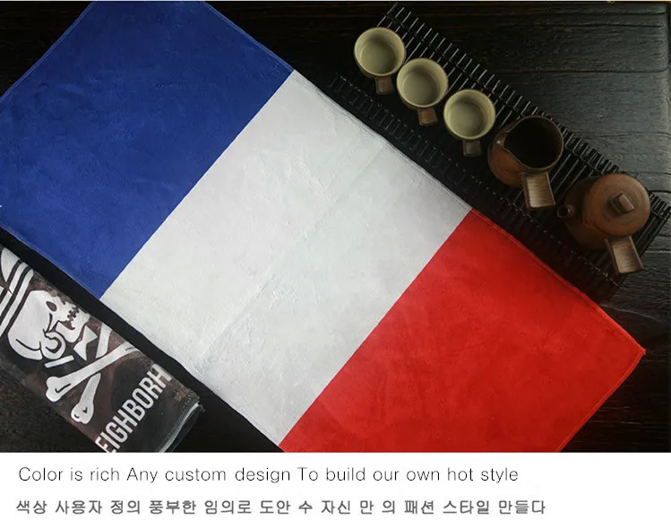 ТКАНЕВОЕ полотенце из сверхтонкого волокна с изображением флага m67 для танцев