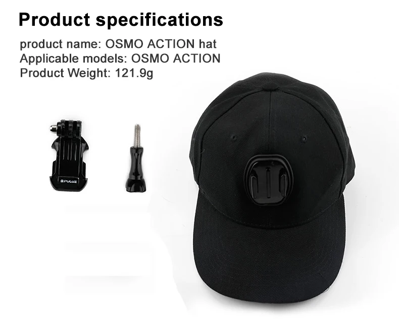 DJI OSMO Pocket/OSMO ACTION/Insta360 ONE X/EVO Expansion kit уличная шапка для DJI OSMO pocket& Insta360 экшн-камеры