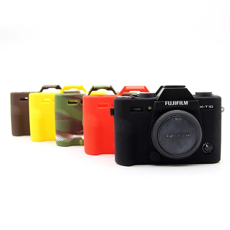 Новый Популярный силиконовый чехол для Fuji XT10 X T10 XT20 фотокамеры с резиновым