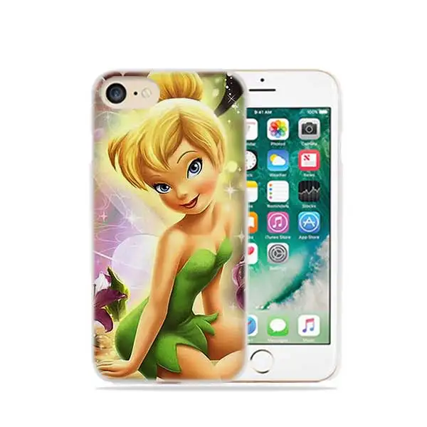 PlusPeter Pan Wendy Tinkerbell модный прозрачный чехол для iPhone XI R XS Max XR X 4S 5s SE 6 6s 7 8 Plus - Цвет: 013