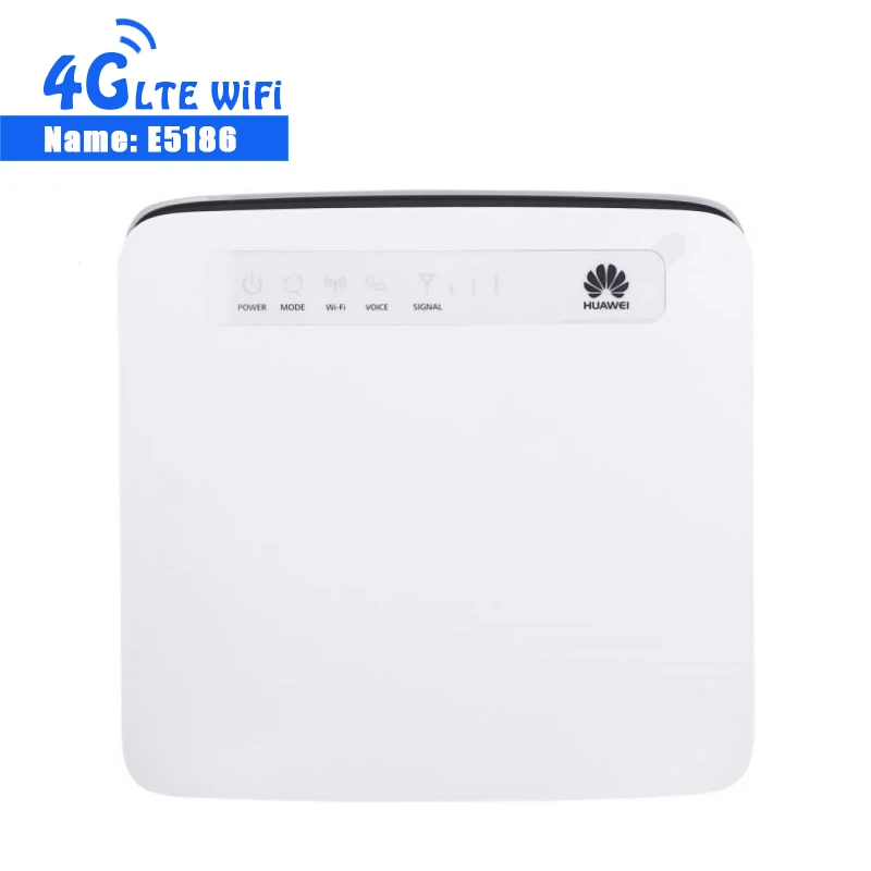 Разблокированный huawei E5186 E5186s-61a с антенной 4G LTE CAT6 300 Мбит/с CPE беспроводной маршрутизатор шлюз точка доступа Модем+ 2 шт антенна