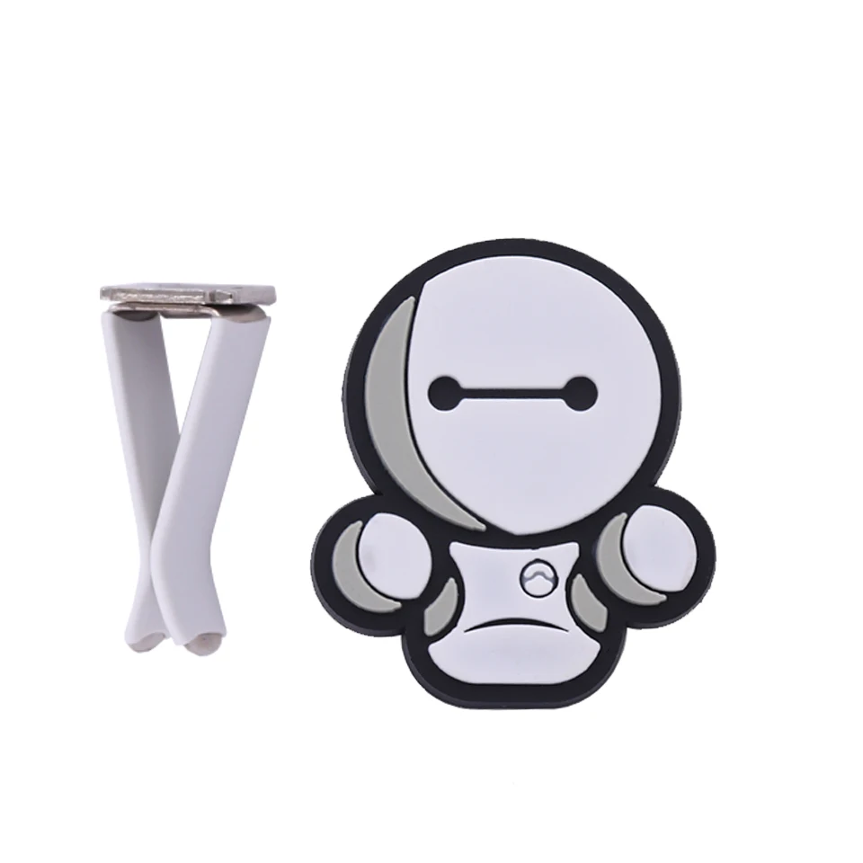 Baymax Освежитель воздуха с героями мультфильмов для укладки духов стиль Marvel Бэтмен Супермен клон DasVida Авто Кондиционер Вентиляционный Выход клип - Название цвета: Baymax