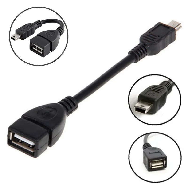 2 шт. 5 Pin папа к USB 0 Женский адаптер конвертер легкий Высокое качество Портативный