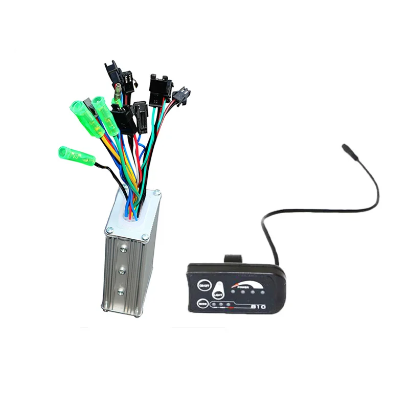 36v LED without wire 36 В, 350 Вт, 500 Вт, комплект для электрического велосипеда, светодиодный ЖК-дисплей, контроллер электровелосипеда, комплект водонепроницаемого кабеля, запчасти для электровелосипеда - Цвет: 36v LED without wire