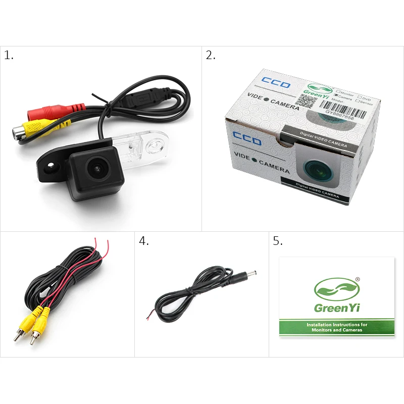 GreenYi интеллектуальная камера заднего вида для Volvo S40 V40 V50 1995-2012 XC60 2008-11 XC90 03-11 с