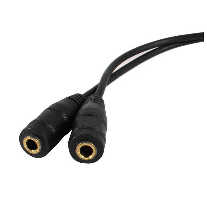 SCLS 23 см 3 5 мм двойной разъем Штекерный адаптер jack стерео аудио кабель| |