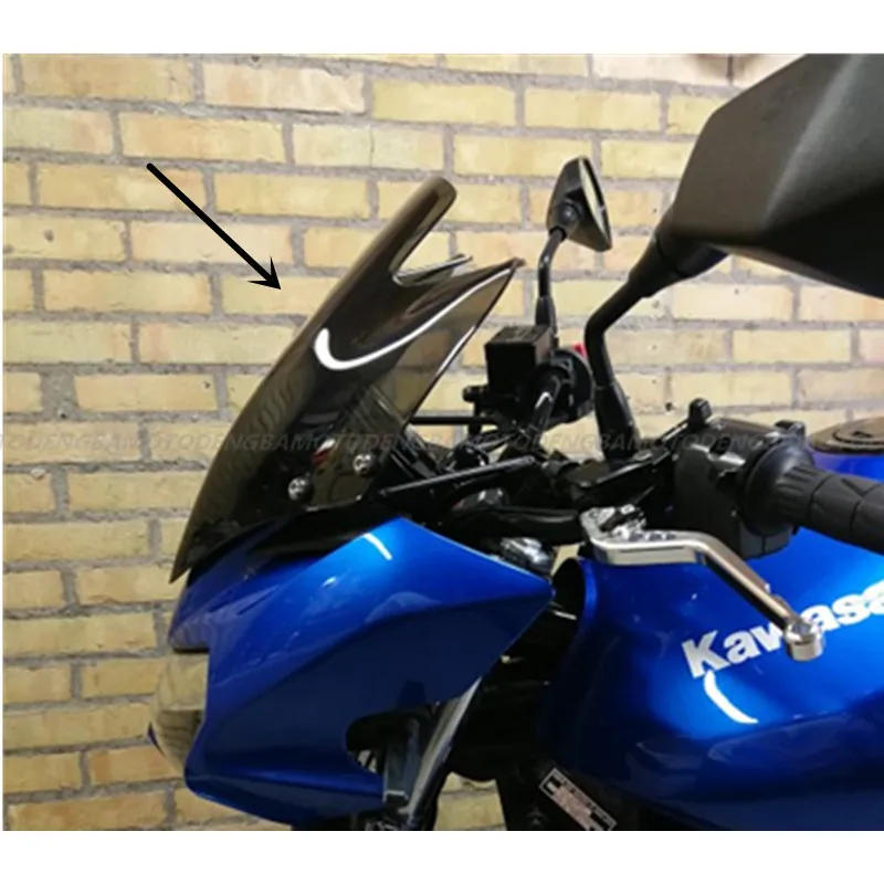 Для Kawasaki Z750 Z750R z750 дымчатое лобовое стекло для мотоцикла ветрового стекла