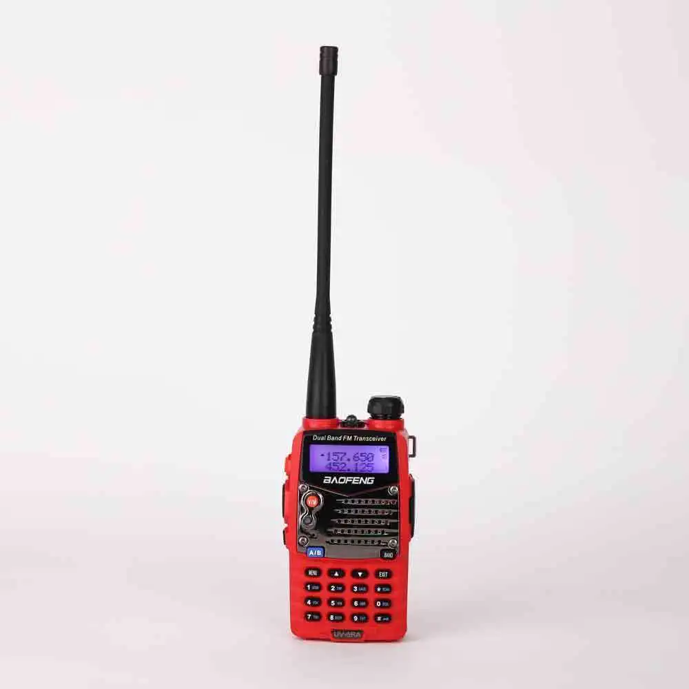 10x Baofeng UV5RA dual band двусторонней радиолюбителей УФ 5RA УКВ рации pofung UV красный ручной
