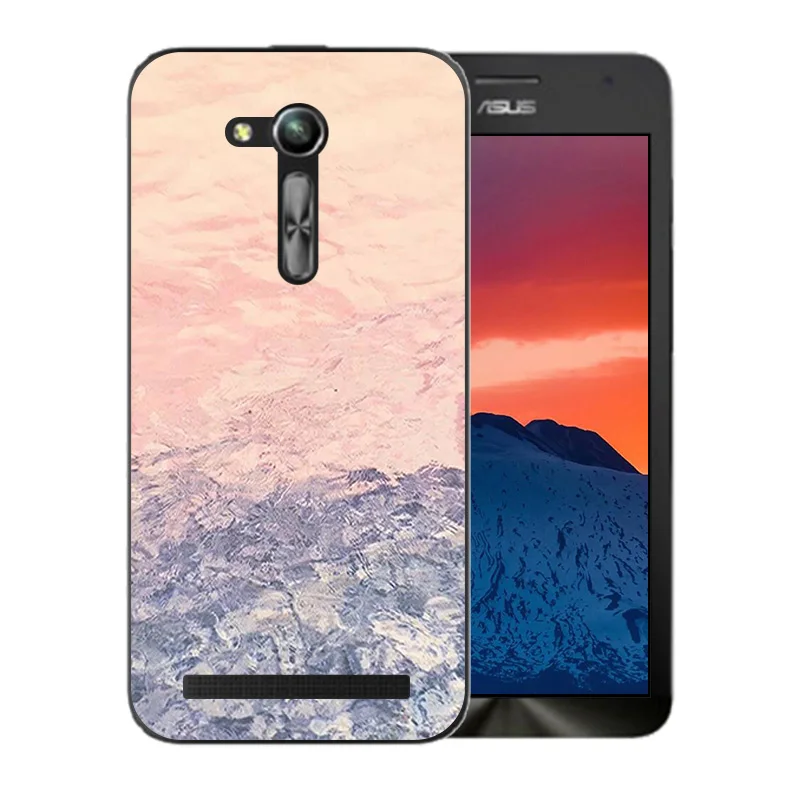 Чехол для телефона 4 5 дюймов Asus ZB450KL цветной каменный узор Zenfone GO 2nd Gen ZB452KG ASUS_X014D
