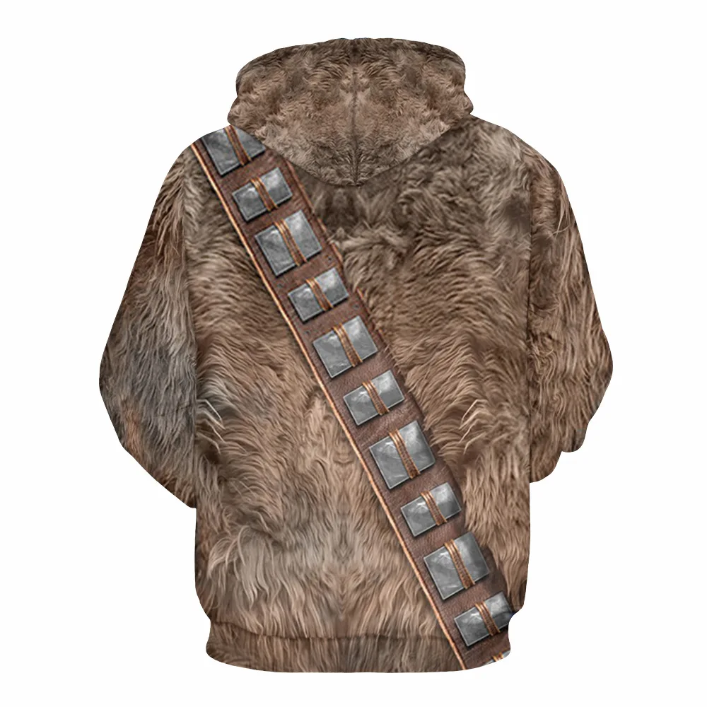 Мода 2017 г. Для мужчин с 3D Толстовки осень весна свободные Прохладный Толстовка