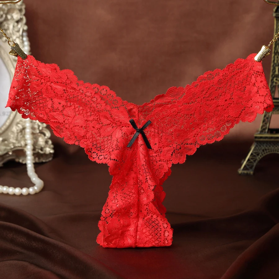 Женские сексуальные кружевные стринги микро трусики шорты нижнее белье трусы