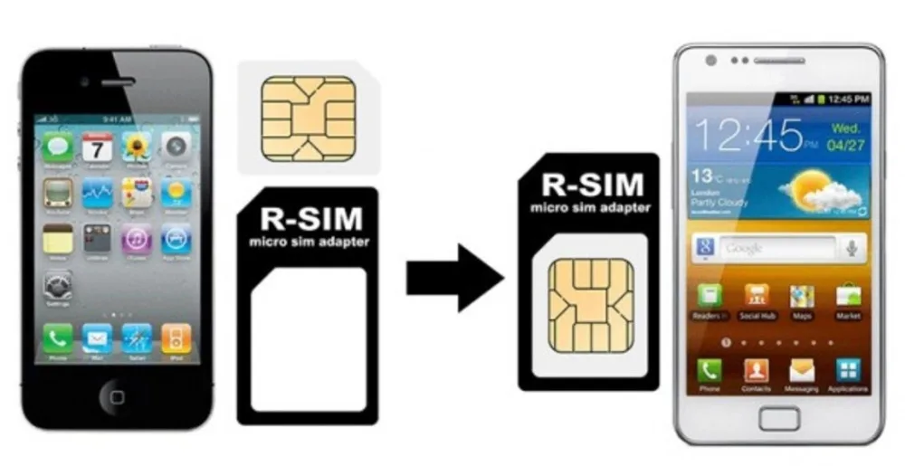 Hoqueen 100sets/lot 4 in 1 Nano Sim Card Adapters+Micro Sim+Stander SIM & Tools For iPhone Samsung xiaomi | Мобильные телефоны и