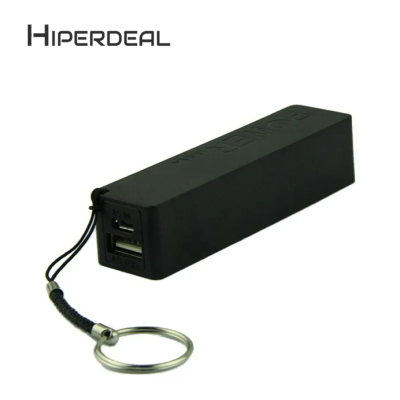 HIPERDEAL портативный внешний аккумулятор 18650 Внешнее зарядное устройство с ключом
