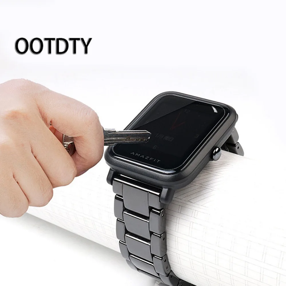 2x ТПУ Защитная пленка для экрана Xiaomi Huami Amazfit Bip PACE Lite Youth Smart Watch