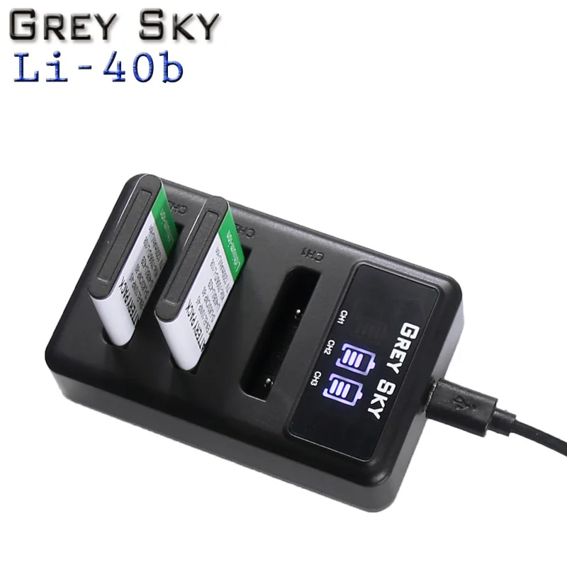 6 x Li-40B LI-42B LI 40B 42B LI40B батареи+ ЖК USB зарядное устройство для FUJIFILM NP-45 NP 45 NP45 NP 45A 45B 45S для Nikon EN-EL10