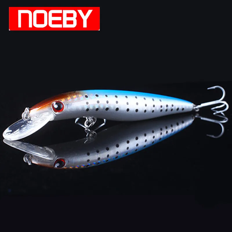 Рыболовная приманка гольян Noeby 100 мм/11 3 г Плавающие жесткие приманки 0 8 1 м с