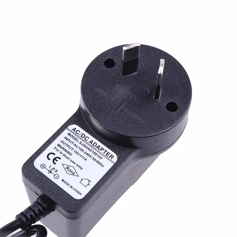 Черный 18 в 1A педаль эффектов питания Вход Адаптер для Caline CP-05 JOYO JP-02