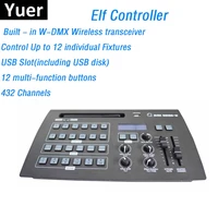 elf console newest 432 channel dmx controller stage lighting dj equipments dmx console for indoor outdoor wedding disco shows