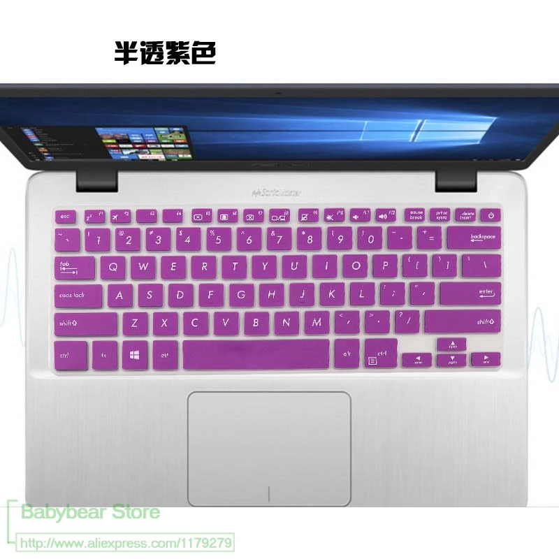 Защитный чехол для 14 дюймовой клавиатуры ноутбука Asus Vivobook flip TP410U TP410 TP410UA TP410UR
