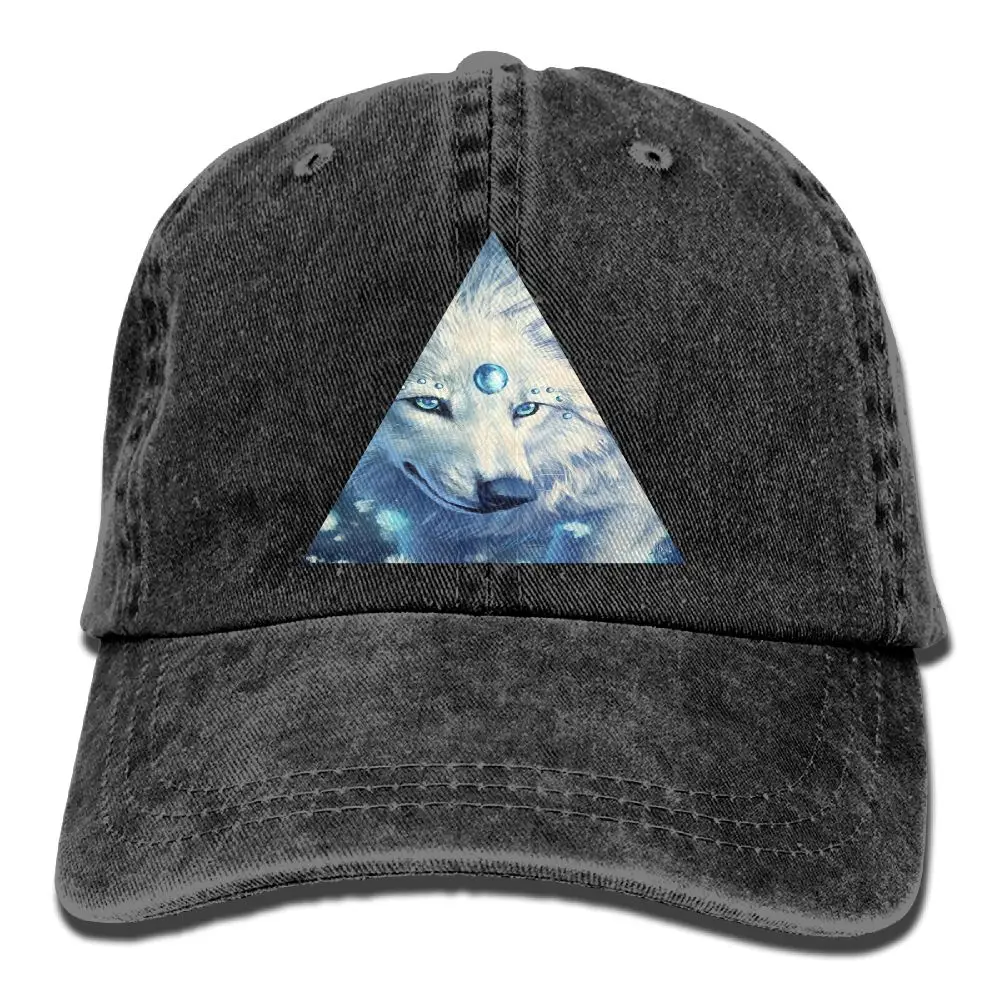 SAMCUSTOM Wolf howling 3D креативные вымытые джинсовые шапки Осенние Летние мужские и