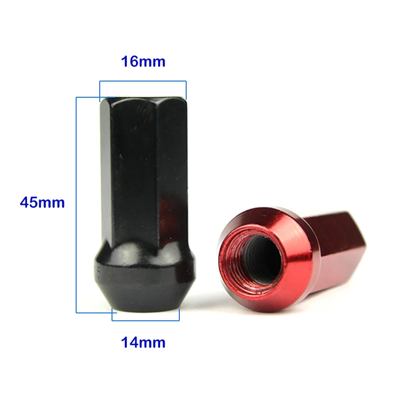 Гипер стальные колесные гайки Гоночные Колесные зажимные железная гоночная