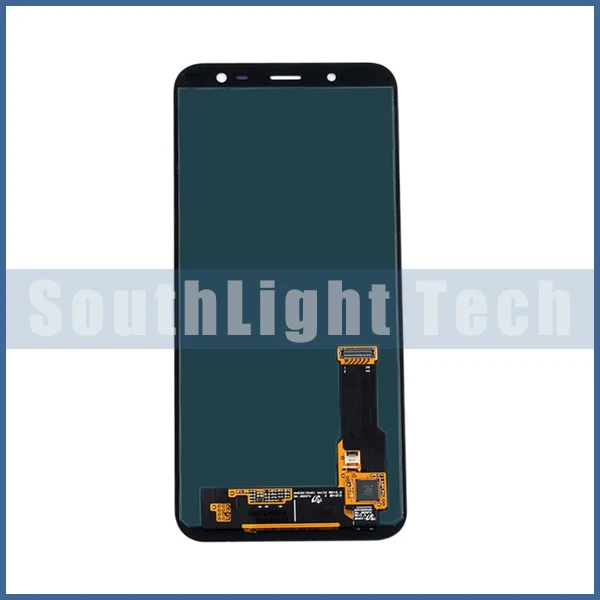 Класс AAA+++ Супер Amoled для samsung Galaxy J8 J800 J8 SM-J800FN ЖК-дисплей сенсорный дигитайзер сборка замена экрана