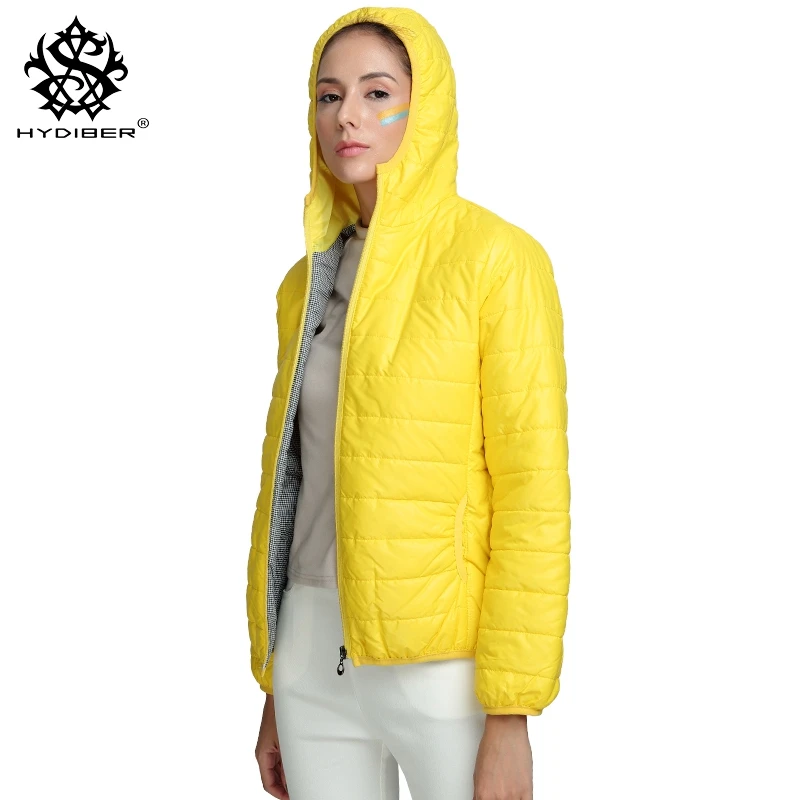 hydiber Autumn Black Women Winter Hooded Short Parka Ladies Casual Navy Blue Female Fall Clothing Girls Long Sleeve Jackets Coat | Женская