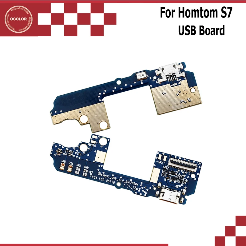 Ocolor для HOMTOM S7 USB порт телефон разъем плата зарядки сменный аксессуар высокое