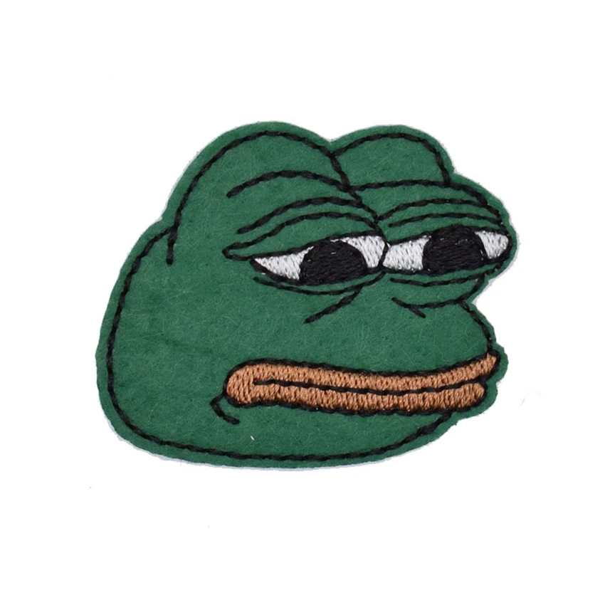 Бесплатная доставка 2 шт. Мультяшные патчи с изображением животных лягушек