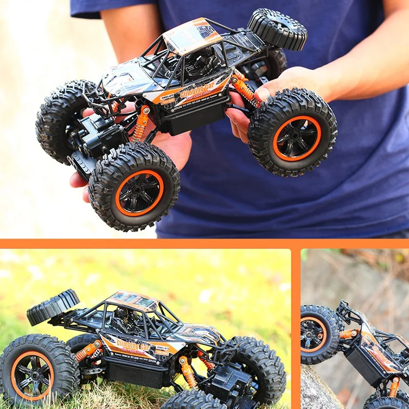 Радиоуправляемая машина 1/14 4Wd с дистанционным управлением, высокоскоростная машина 2,4 ГГц, электрические радиоуправляемые игрушки, монстр-Трак, багги, внедорожные игрушки, детский подарок-сюрприз