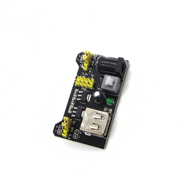 MB102 Макет мини usb Блок питания 3 v 5v mb102 модуль для Arduino Solderless доска|power module|module 5vbreadboard