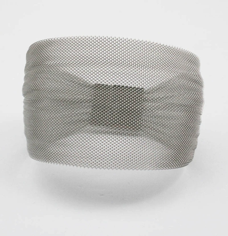 Модные ювелирные изделия серебряный цвет простой браслет манжета 316L из