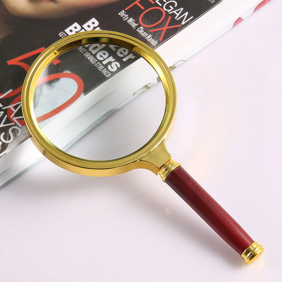 

10X /15X Portable Magnifying Glass Handheld Magnifier High Definition Reading Eye Loupe Magnifying Glass Reading Jewelry