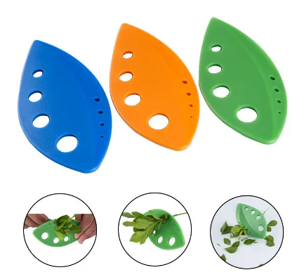 1 шт. пластмассовый съемник для листьев розмарина тимьяна |