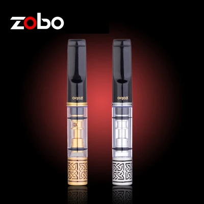 Держатель сигареты Zobo металлический и полимерный мундштук с двойными фильтрами.